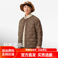 伯希和户外羽绒服男女同款秋冬650蓬鹅绒保暖外套冲锋衣内胆 栗棕色 L