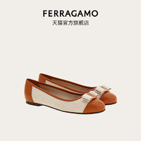 FERRAGAMO菲拉格慕女Vara蝴蝶结芭蕾舞平底鞋773231