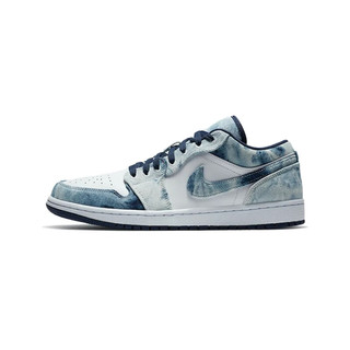 耐克（NIKE）Air Jordan 1 Low AJ1 牛仔蓝 低帮复古篮球鞋CZ8455-100 40.5