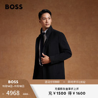 BOSS（服装） BOSS 男士冬季修身羊毛羊绒混纺毛呢大衣 001