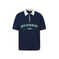 Levi's 李维斯 春季男女同款POLO衫时尚复古美式短袖T恤短袖