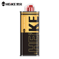 HEIKE 黑客 打火机煤油配件耗材组合国货zp通用油火石棉芯防漏垫 (优质清香型)金瓶133ml