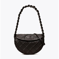 TORY BURCH FLEMING 女士迷你软皮新月包