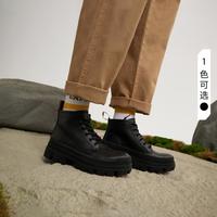 限尺码：CAT 春夏23款男女同款彩色女靴户外休闲工装靴马丁靴