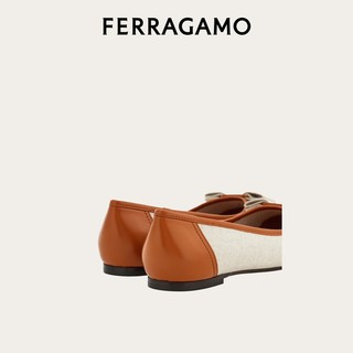 FERRAGAMO菲拉格慕女Vara蝴蝶结芭蕾舞平底鞋773231