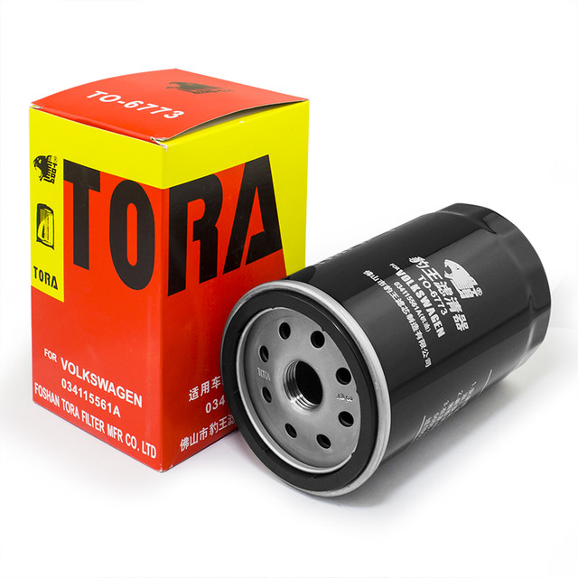 TORA 豹王 机油滤芯适用帕萨特B5捷达波罗1.6途安速腾奔腾机油滤清器TO-6773 其他车型
