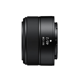 Nikon 尼康 Z 40mm f/2微单标准定焦镜头 人像镜头（黑色）