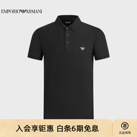 EMPORIO ARMANI EAU男装鹰标刺绣家居POLO衫