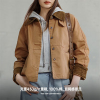 PLUS会员：马登 巴恩风美式复古工装女款上衣夹克