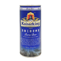 KAISARKING 凯撒王 原浆啤酒1升1L*4罐装