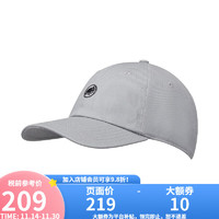 MAMMUT 猛犸象 Baseball刺绣遮阳防晒LOGO棒球帽 00702