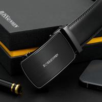 毕业季男士商务休闲款皮带合金自动扣男式腰带配礼盒