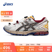 ASICS 亚瑟士 女鞋跑鞋越野抓地稳定运动鞋跑步鞋耐磨 GEL-KAHANA 8 FL 白色/黑色 39