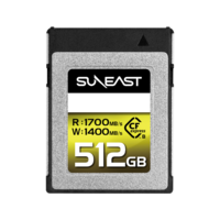 SUNEAST 　Type-B存储卡 8K视频512GB CFe卡 CFEXPRESS （读速1700MB/s，写速1400MB/s）