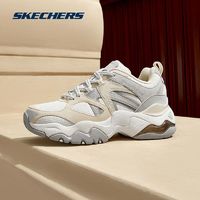 百亿补贴：SKECHERS 斯凯奇 冬女鞋气垫老爹鞋熊猫鞋舒适休闲鞋