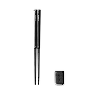 Awada 便携式户外露营野餐伸缩筷子 筷子 1双