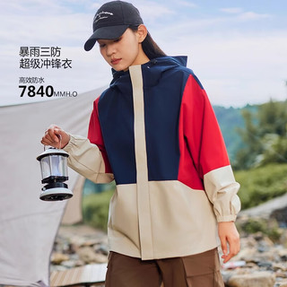 浪莎冲锋衣女三合一可拆卸2024小个子外套夹克防风防水户外登山服 姜黄【三合一100%羊毛内胆】 加厚 L【适合110-130斤】