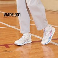 百亿补贴：LI-NING 李宁 男鞋春秋款篮球文化鞋WADE 001韦德轻便休闲运动鞋ABCS017