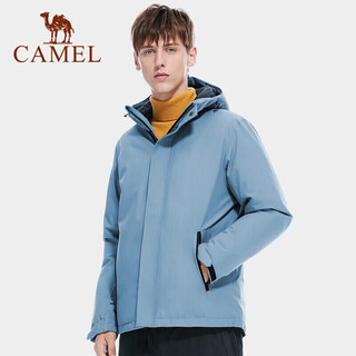 骆驼（CAMEL）户外防寒羽绒内胆冲锋衣加厚滑雪服户外防风防水外套 A1W23a1150