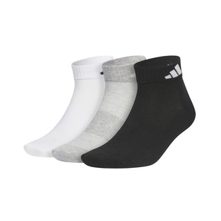 adidas 阿迪达斯 SPW ANK SOCK 3P男女同款舒适耐磨运动休闲三双装袜子