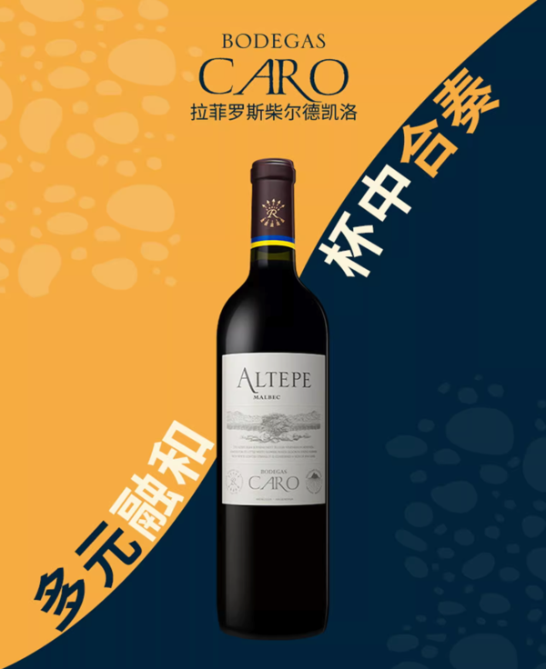 拉菲罗斯柴尔德酒庄 拉菲（LAFITE）皑特 阿根廷进口干红葡萄酒 单支装750ml