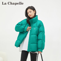 La Chapelle 清仓特惠羽绒服女百搭时尚冬季加厚连帽保暖休闲外套