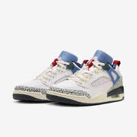 NIKE 耐克 JORDAN SPIZIKE LOW 低帮篮球鞋HM3712-164/白色 41码US8