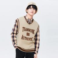 森马 Semir【针织背心】秋冬季学院风男士V领马甲潮流舒适日常宽松上衣