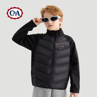  C&A/西雅衣家 保暖 儿童羽绒服  黑色 150