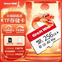 百亿补贴：Great Wall 长城 内存卡128G大容量监控行车记录仪手机无人机高速TF储存卡