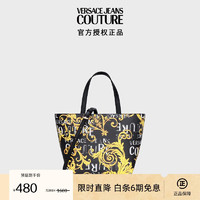 VERSACE 范思哲 Jeans Couture 女士满印托特包