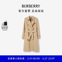 BURBERRY 博柏利 女装 Heritage Trench 肯辛顿版型长款风衣