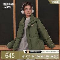 Reebok 锐步 女子经典时尚复古拼色梭织羽绒夹克 23FRC254WGL6 A/L