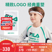 FILA 斐乐 童装儿童卫衣2024中大童男童套头卫衣