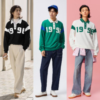 Semir 森马 马利联名卫衣POLO领