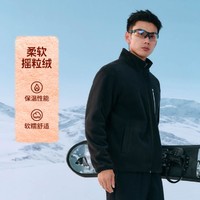 SKECHERS 斯凯奇 春秋摇粒绒外套男跑步运动外套男