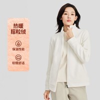 SKECHERS 斯凯奇 女士热暖摇粒绒运动外套