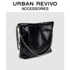 URBAN REVIVO2024秋季新女士通勤复古大容量单肩包UAWB40420#