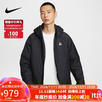 耐克NIKE夹克/风衣男连帽ACG TFADV PRMLFT秋冬外套FV8691-010黑L