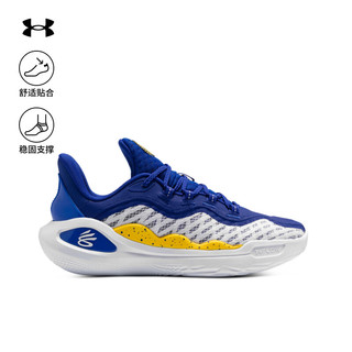 安德玛 UNDERARMOUR）春夏库里CURRY 11 DUB男女情侣运动篮球鞋3026615 白色100 42.5