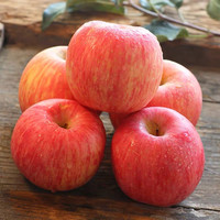 果迎鲜 陕西红富士苹果 中大果75-80mm 净重4.5斤