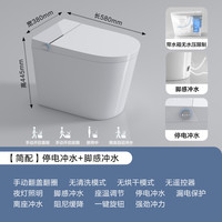 汉斯 Hansrapo 汉斯朗普 Secret R 智能马桶 58cm 轻智能 白色
