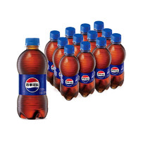 pepsi 百事 PLUS：百事可乐 碳酸汽水饮料 300ml*12瓶 原味