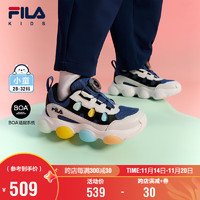 FILA 斐乐 儿童BOA童鞋闪灯鞋2024冬童鞋男女小童儿童草莓灯鞋