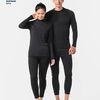 DECATHLON 迪卡侬 Wedze 男子运动保暖速干内衣 8510029 黑色 BL100