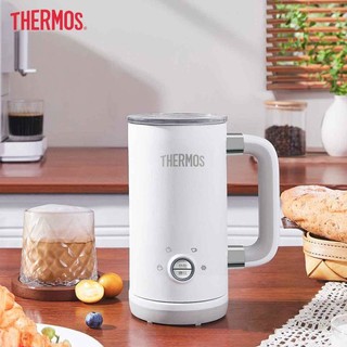 THERMOS 膳魔师 全自动冷热双用打奶泡器牛奶加热器电动奶泡杯EHA-5606A