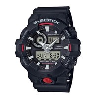 CASIO 卡西欧 G-SHOCK运动防水双显石英手表