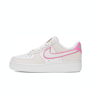 NIKE 耐克 AF1板鞋女鞋AIR FORCE 1刺绣鸳鸯色空军一号运动鞋HM3694-011