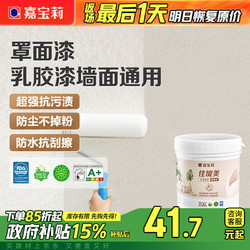 CARPOLY 嘉宝莉 罩面漆 艺术漆 室内墙面乳胶漆 1kg 哑光透明