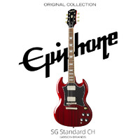 Epiphone 电吉他SG Standard AW 阿尔卑斯白男女生进阶恶魔角易普锋